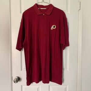 Washington Commanders/Redskins Cutter and Buck Logo Polo Sz 2XL/XXL